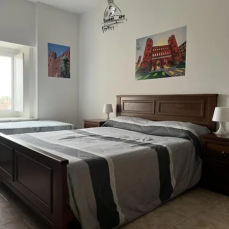 Lägenhet Sweet Piazza Statuto 9 Deluxe Nel Pieno Centro Di Turin